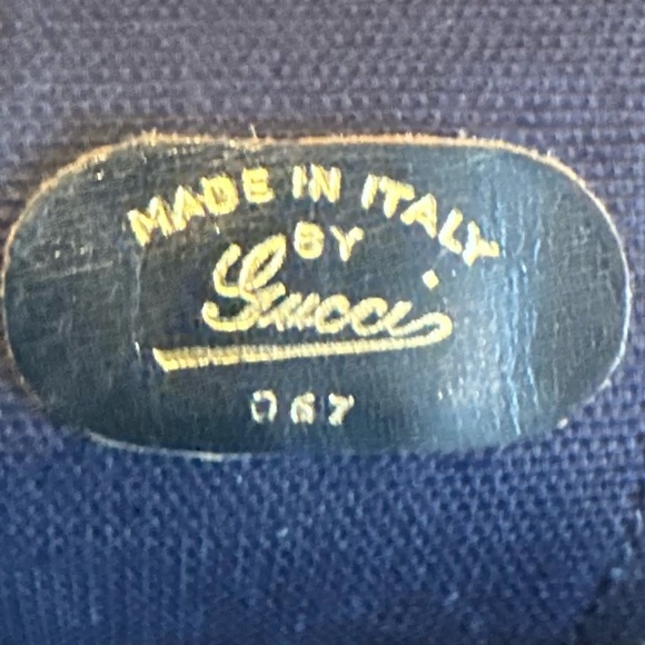 ⛔️SOLD ⛔️Authentic gucci blue navy - Picture 12 of 17
